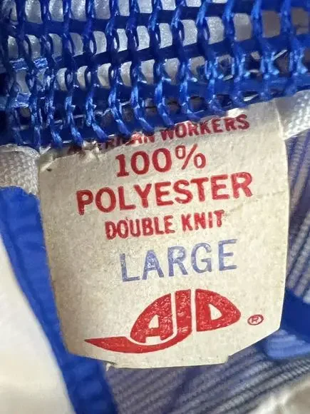 Vintage Texas Rangers Snapback Hat Baseball Cap Mesh Trucker MLB Made in USA AJD - Picture 8 of 12